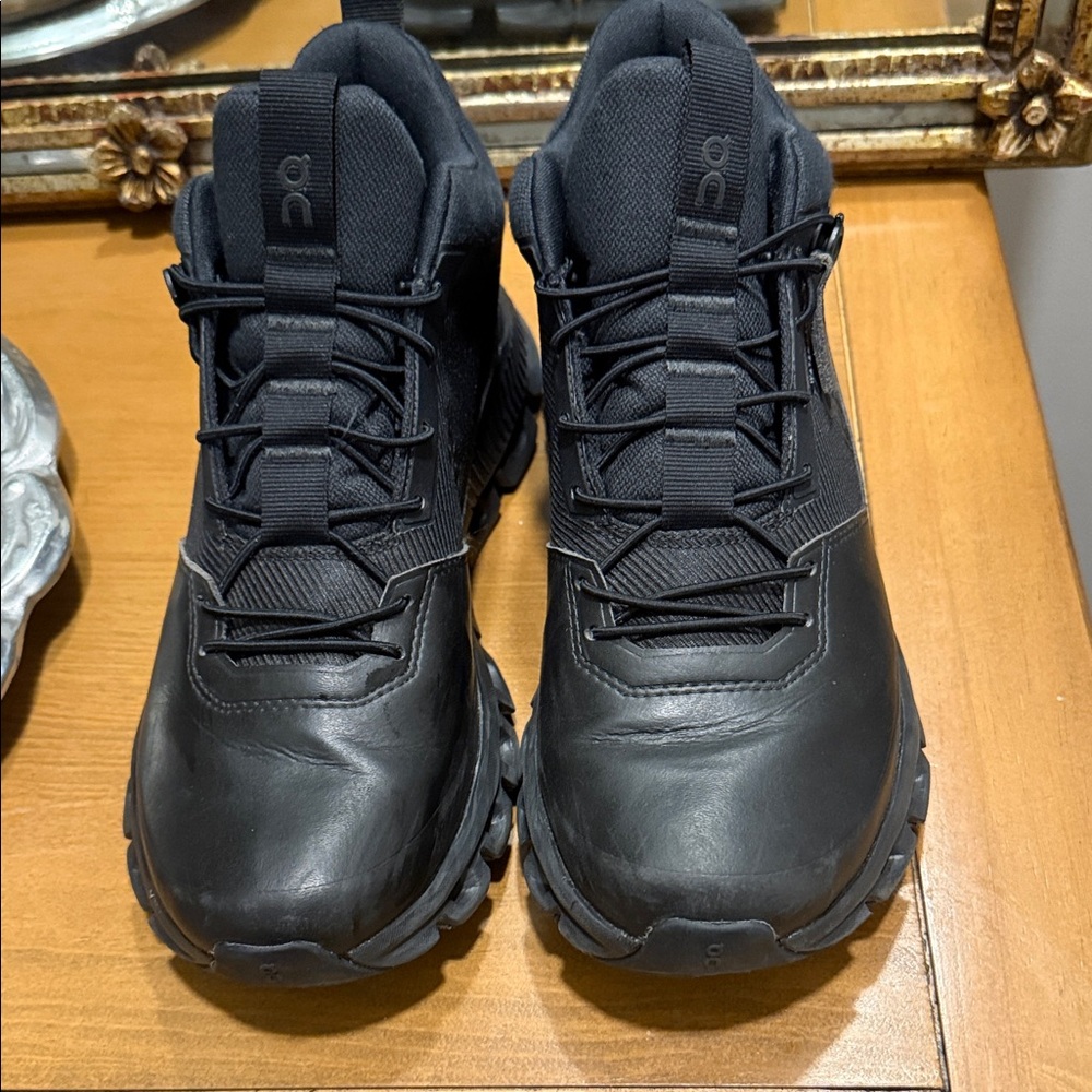 On Running Black Hiking Shoes